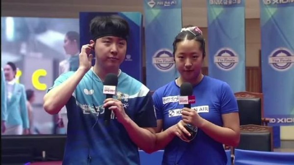 韩国全锦赛申裕斌林钟勋混双夺冠，赛后表白妻子