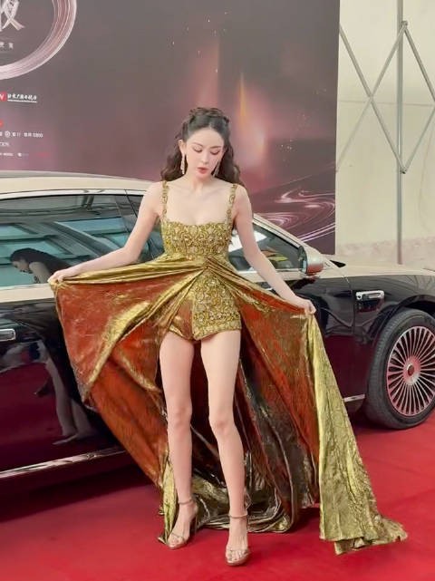 娜扎淡定的跟夏天一样