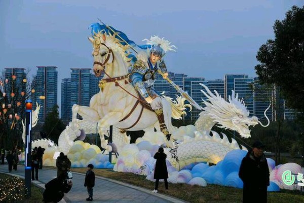 第55届成都国际熊猫灯会明日开园迎客