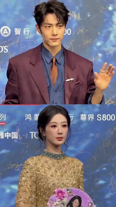 大眼仔红毯明星生图状态，肖战害羞杀杨紫大花范，全员在线美出圈