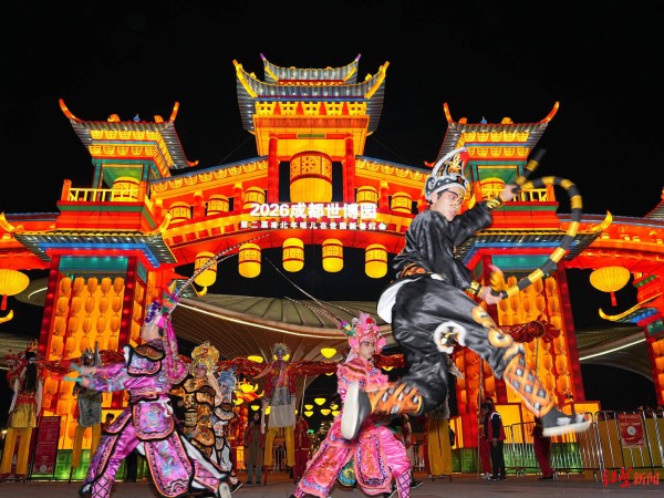 亮灯！成都世博园年味拉满，一站体验南北中国年