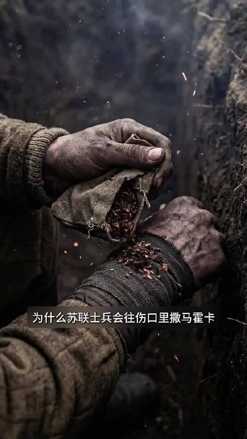 为什么苏联士兵会往伤口里撒马霍卡烟草?