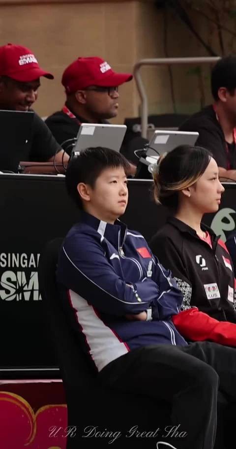 WTT,新年当然到新加坡看新年份的宝宝 孙颖莎