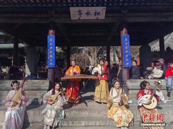 晋祠博物馆春节迎客超10万人次 打造“可触摸”的中国年