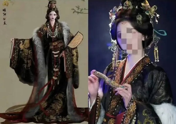 李宏毅孔雪儿主演《昭阳公主》疑造型抄袭 设计师称其挪用原创设计概念