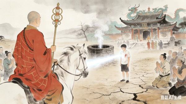 民间故事:唐僧渡龙!