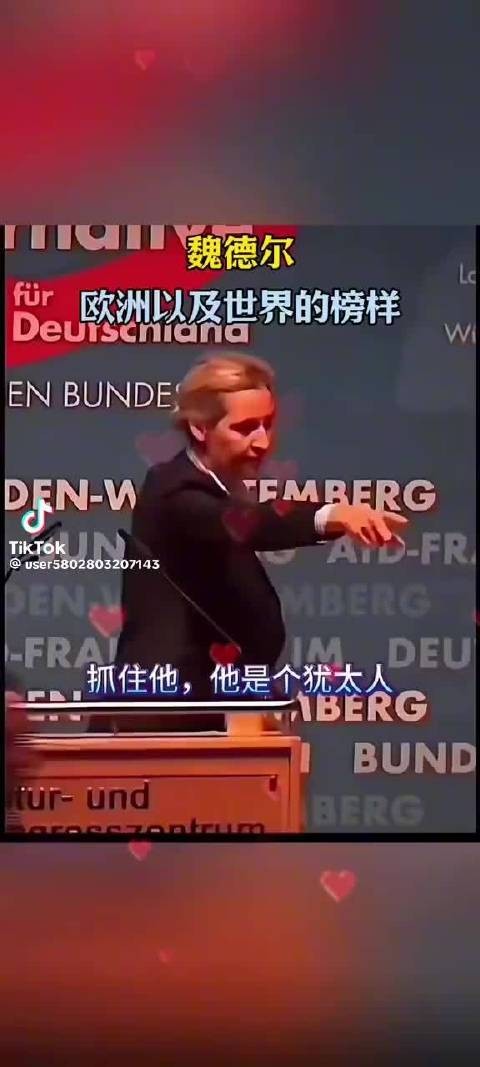 铁娘子魏德尔突然发飙:弄他,给老娘弄他---不知那犹太人说了什么?