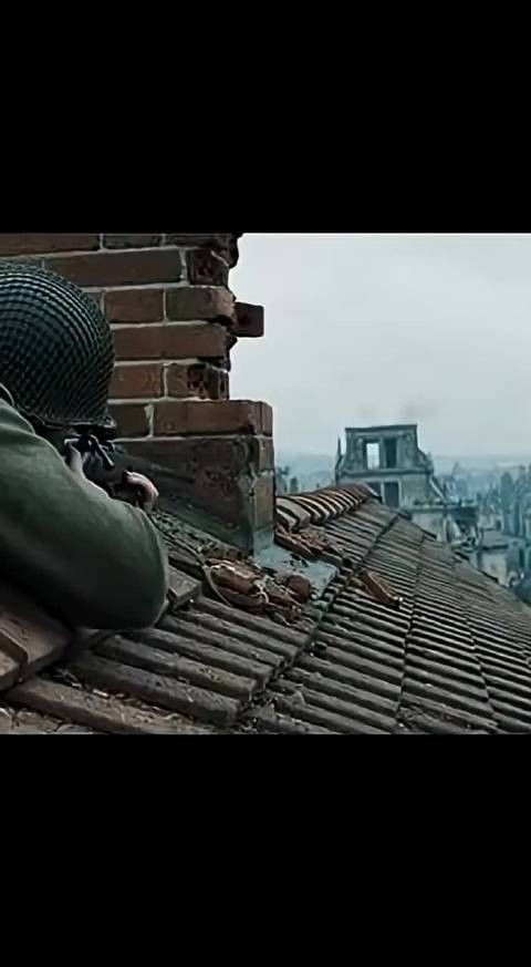 **被一块松动烟囱石子暴露的狙击手**