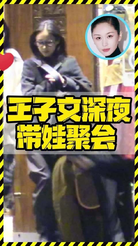 王子文带儿子豆芽聚餐，母子同框身高直追