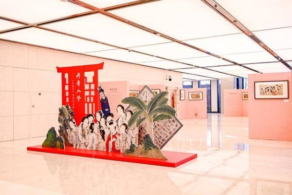 “丹青入梦”第二站！《红楼梦》经典画作走进科技园区