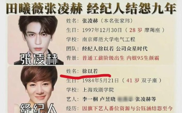 张凌赫爆火并非偶然,徐以若保驾护航,背后藏着内娱圈层生存铁律