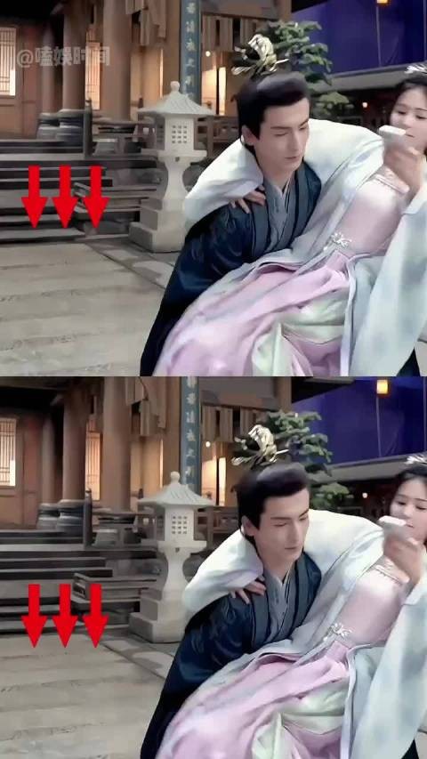 白鹿穿增高鞋拍《宁安如梦》，与张凌赫同框显身高差