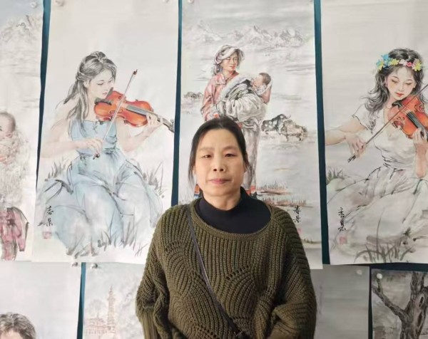 画家高春景，水墨里的质朴与温情，当代乡土画的佳作