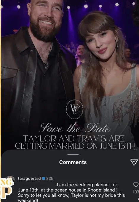 婚礼策划师否认“霉霉”预定6月婚礼场地：泰勒不是我那个周末的新娘