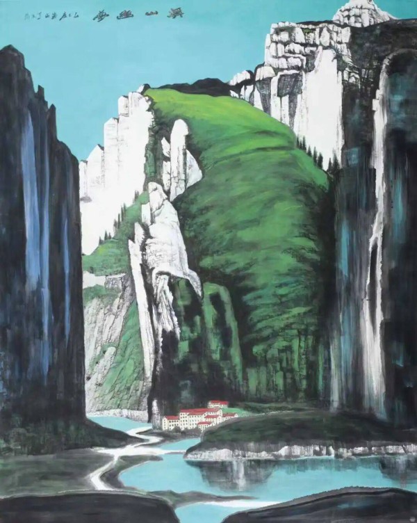 丹青赴山海,墨韵醉春风!国家一级美术师丁香阳画展在刘公岛盛大启幕