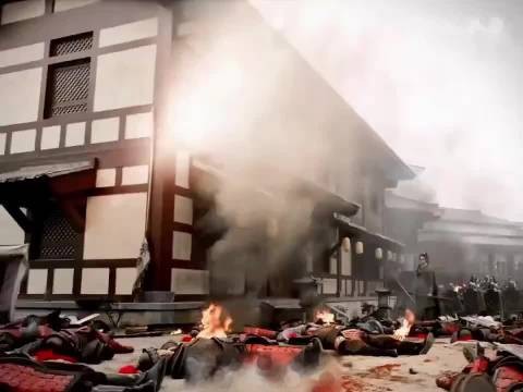 赵丽颖楚乔打戏展现飒爽英姿