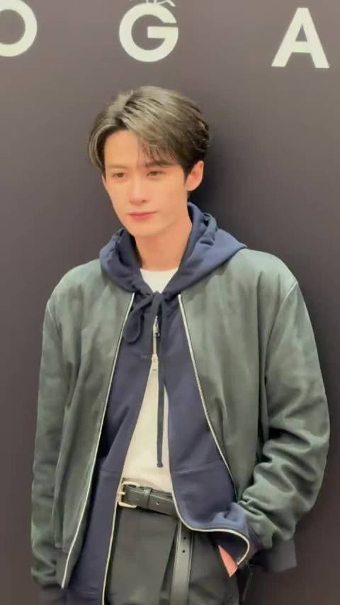 檀健次杭州hogan活动人气