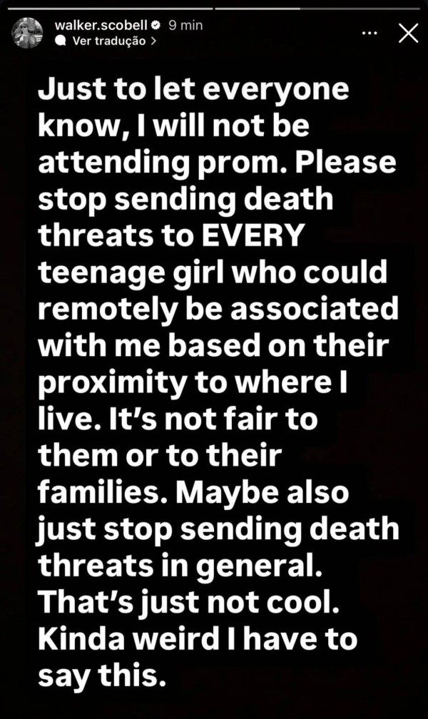 Walker Scobell 保护身边的女孩!