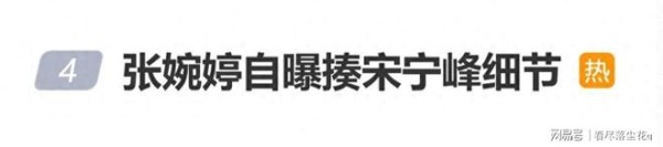 张婉婷曝揍宋宁峰细节“一脚给宋宁峰踹飞了”，称是替Q女士揍他