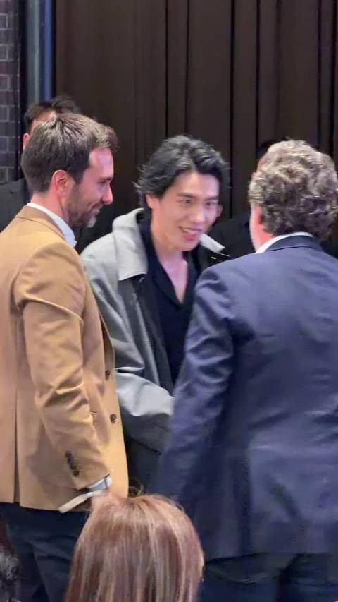 social太帅了 游泳运动员孙佳俊来了！哇