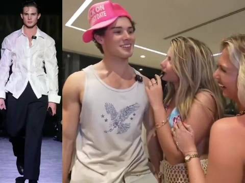 网红锁骨直播揭露女孩出轨，当场致电其男友