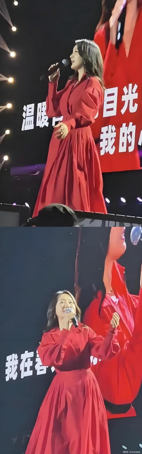 杨钰莹济宁演唱会献唱，路人镜头下虎背熊腰，脸上满是岁月的痕迹