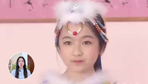童星李兰迪凭演技亮相央视舞台