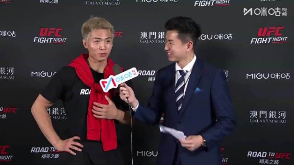 谢彬首回合TKO对手，直言完成未竟梦想