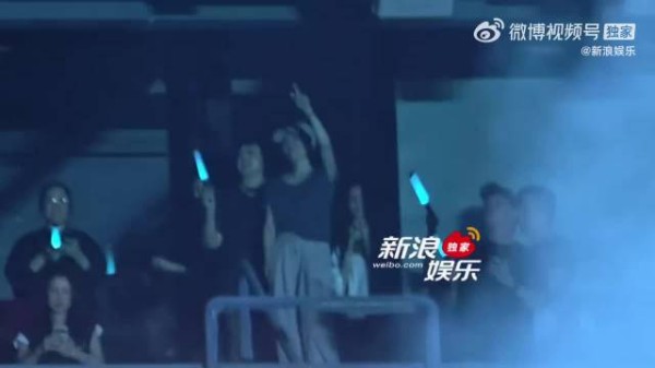 王菲去看谢霆锋演唱会了