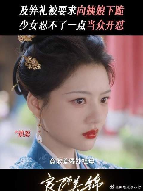 姨娘想上位?朝姐儿及笄礼上直接拆台