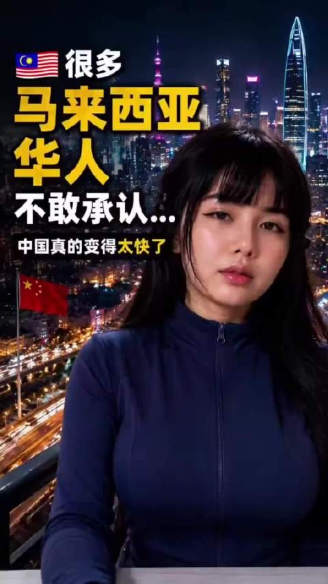 马来西亚华裔女博主:大马华人看到中国的发达,没了优越感了!
