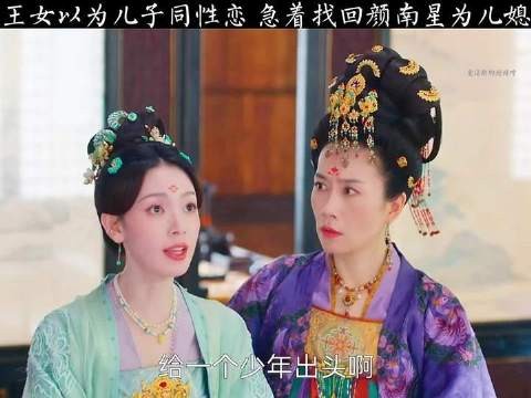 王女以为儿子同性恋,急着找回颜南星做儿媳