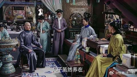 大阿哥拜见如懿 同往日一样母子情深，如懿把他视为己出