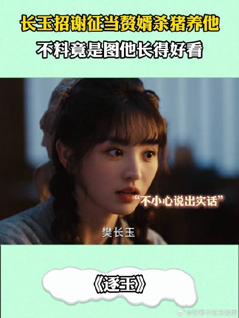 长玉招谢征当赘婿杀猪养他,不料竟是图他长得好看