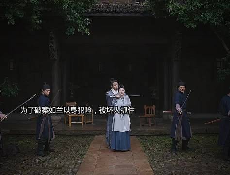 兰香被劫持，随身绣花针救命