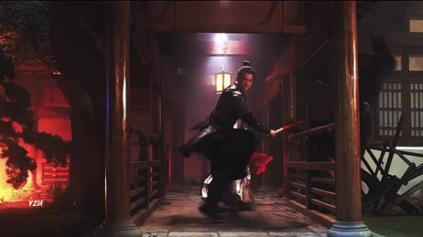 许凯一瓯春红装造型演绎鲜衣少年