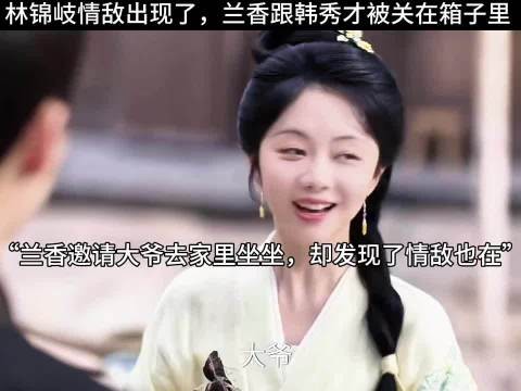 林锦岐情敌出现了,兰香跟韩秀才被关在箱子里