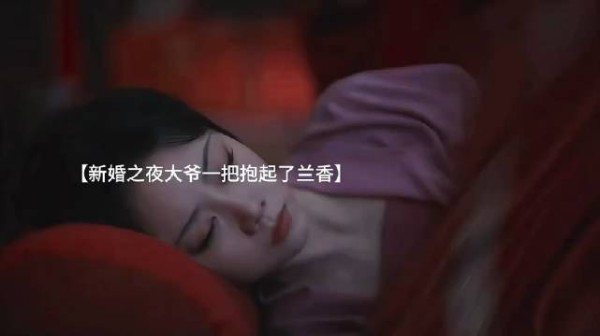 兰香跟大爷分榻而卧~大爷让她睡床