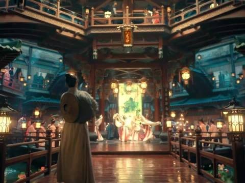 两张势均力敌的脸