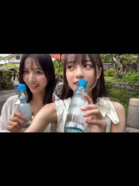 糸瀬七葉与三浦舞華休息日同游深大寺