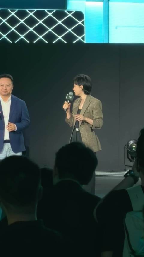 在奇瑞QQ3活动上 见到了孙俪 真人更美更有气质