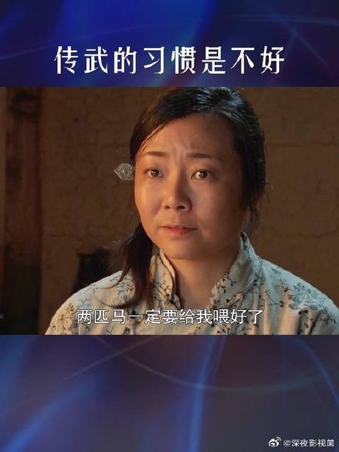 传武的习惯是不好