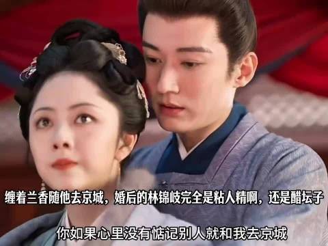 缠着兰香随他去京城,婚后的林锦岐完全是粘人精啊,还是醋坛子 ,兰香如故