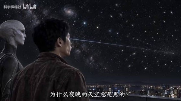 夜空为何漆黑，空间膨胀让星光被拉远