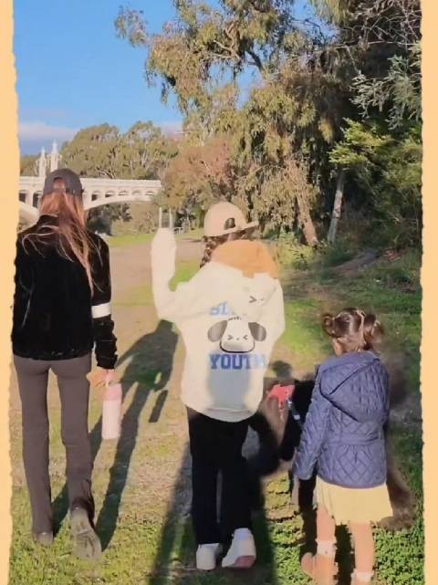 周杰伦昆凌大女儿11岁身高,海瑟薇长得好快啊!