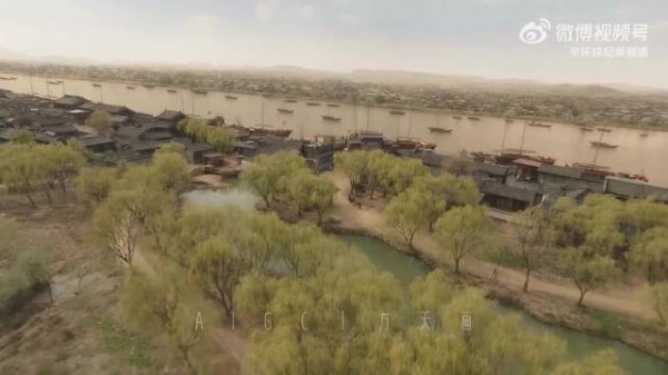 网友竟然用AI把《清明上河图》还原的如此真实