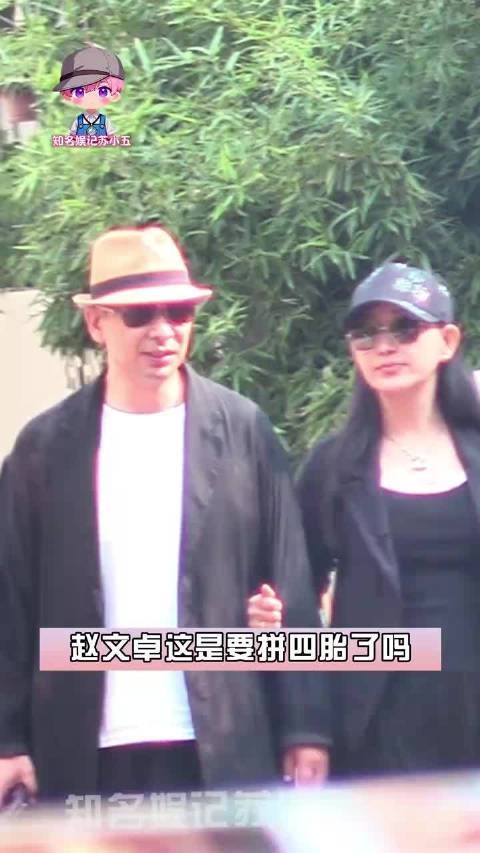 八卦媒体曝赵文卓妻子怀四胎