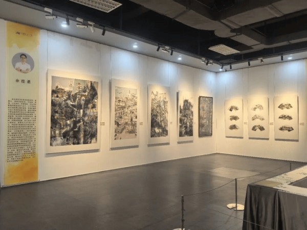 国庆观展新去处!东莞青年国画四人展亮相文化馆