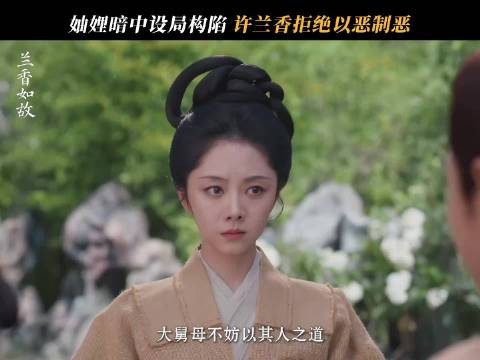 反对以恶制恶从兰香做起,这就是当家主母的气度与格局