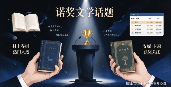 诺奖花落古典诗者,村上春树再陪跑:文学从无标准答案